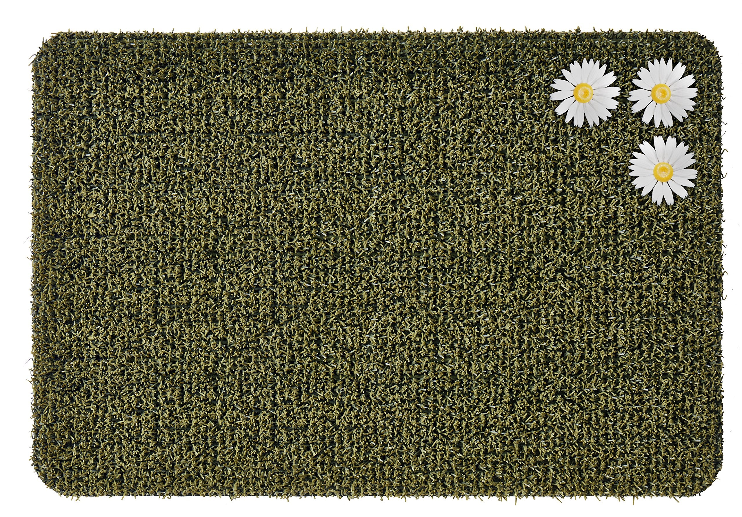 Clean Machine 10376913 Astroturf Dirt Trapper Doormat, 23.5" x 35.5", Flair Earth Taupe