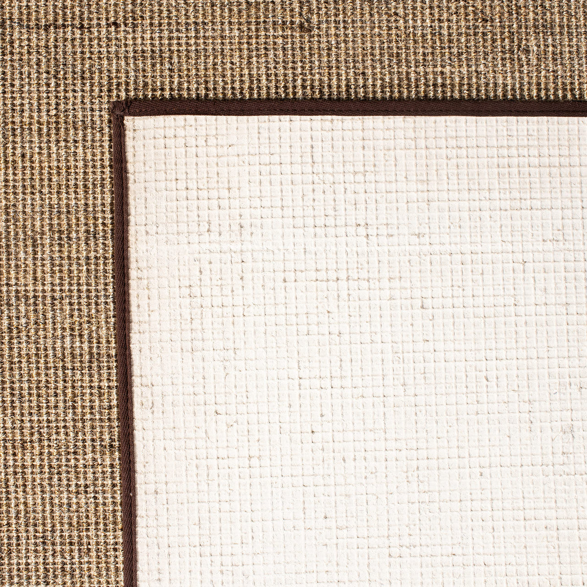 Martha Stewart x SAFAVIEH Area Rug Collection - 1'9" x 2'10", Beige & Ivory, Sisal & Jute, Farmhouse Style, Ideal for Living Room, Bedroom, Office, Dining Space (MSR9501C)