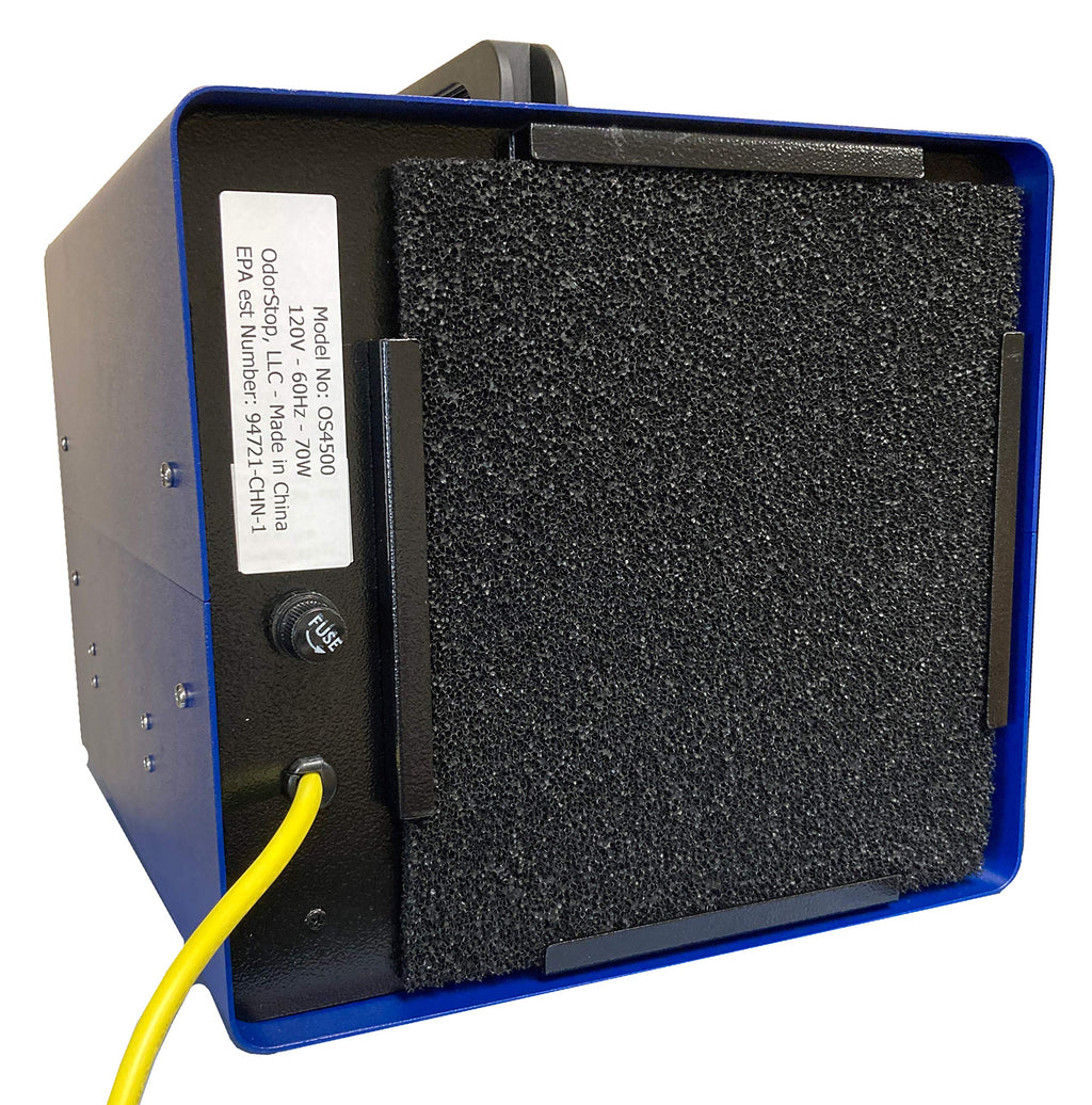OdorStop Professional Grade Ozone Generators (900 Sq Ft + UV)