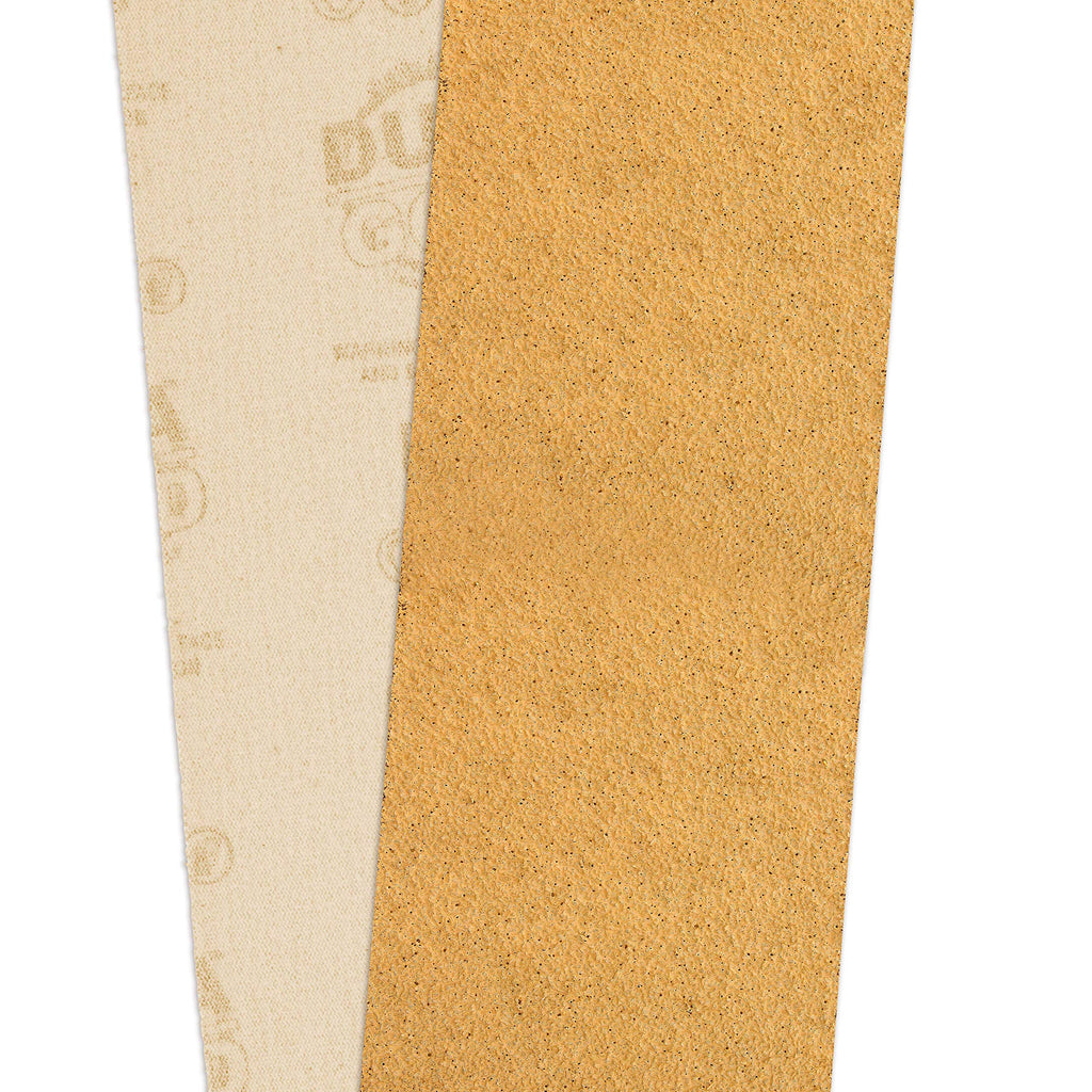 Dura-Gold Premium - 40 Grit Gold - Hook & Loop Backing Longboard Continuous Sandpaper Roll, 2-3/4" Wide, 12 Yards Long - For Automotive & Woodworking Air File Long Board Sanders, Hand Sanding Blocks