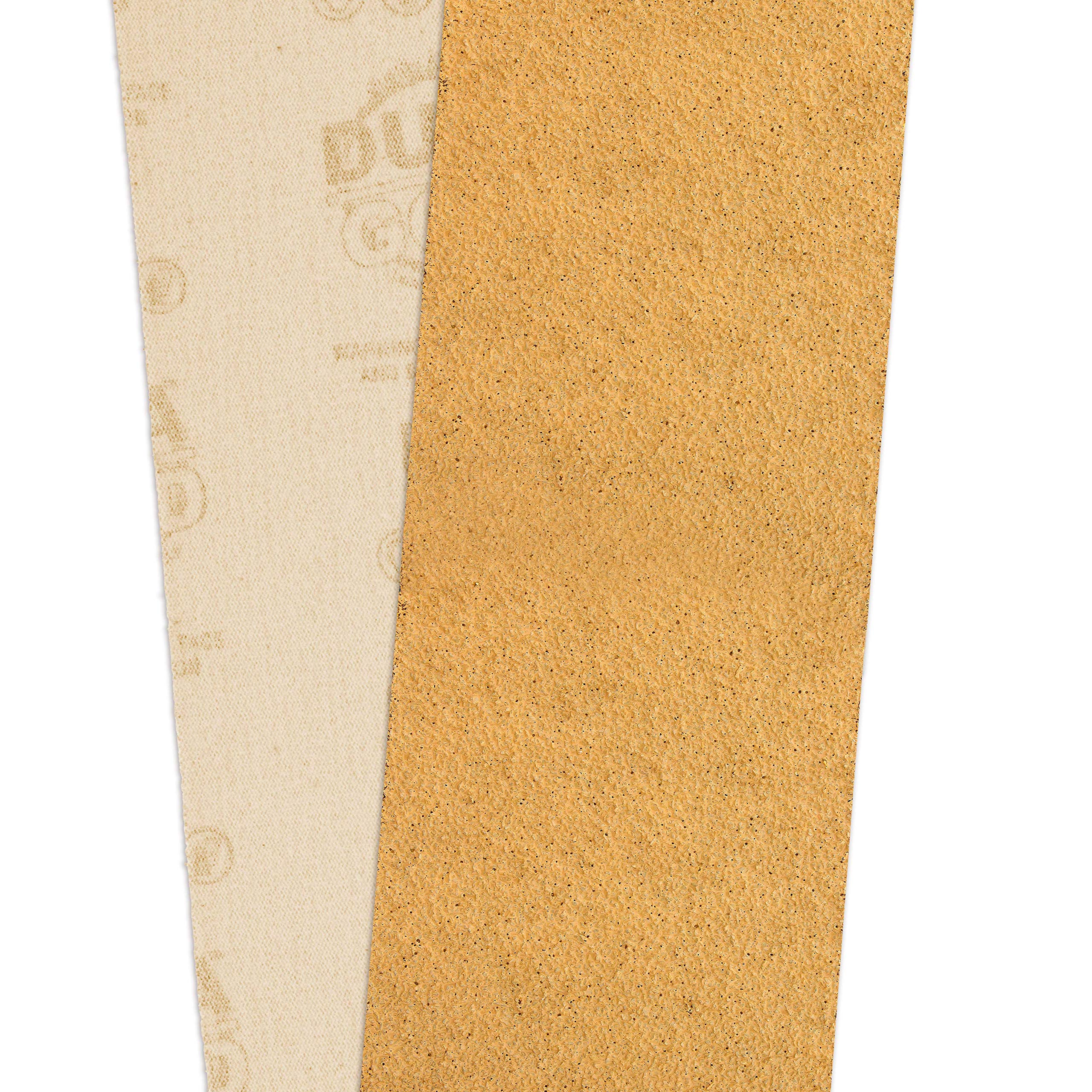 Dura-Gold Premium - 40 Grit Gold - Hook & Loop Backing Longboard Continuous Sandpaper Roll, 2-3/4" Wide, 12 Yards Long - For Automotive & Woodworking Air File Long Board Sanders, Hand Sanding Blocks
