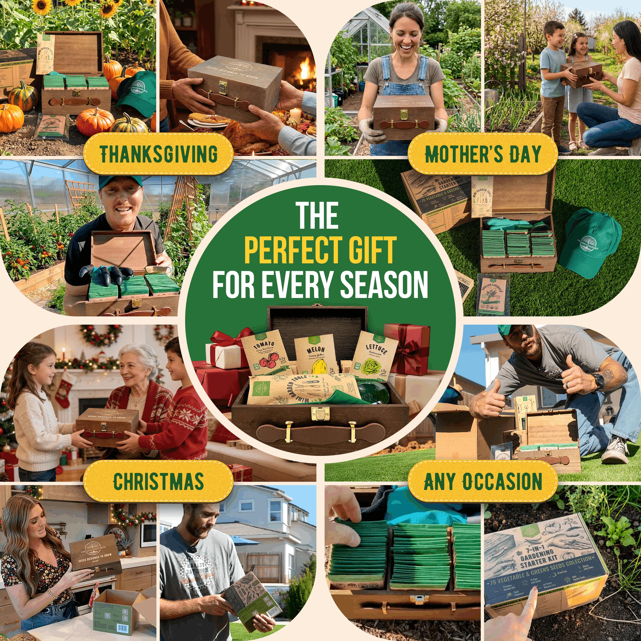 20 Vegetable Seeds Variety Pack - 12,465+ Non-GMO Heirloom Seeds for Planting Vegetables and Fruits in Individual Seed Packets, Home Garden Seed for Hydroponic, Indoor and Outdoors Gardening