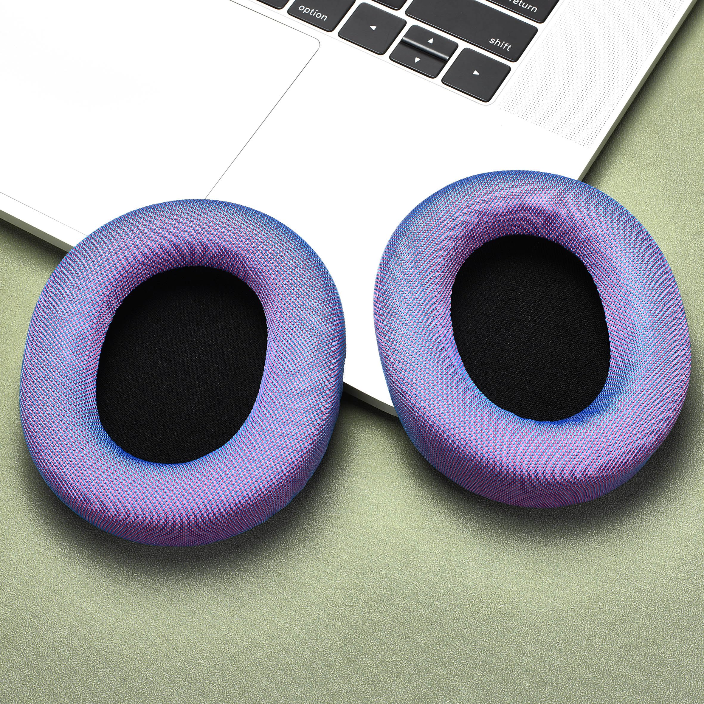 Arctis 3/5 / 7/9 Replacement Black Fabric Ear Pads Cushion Compatible with SteelSeries Arctis 3 / Arctis 5 / Arctis 7 Arctis 9 / Arctis 1 / Arctis pro Lossless Wireless Gaming Headset Headphone