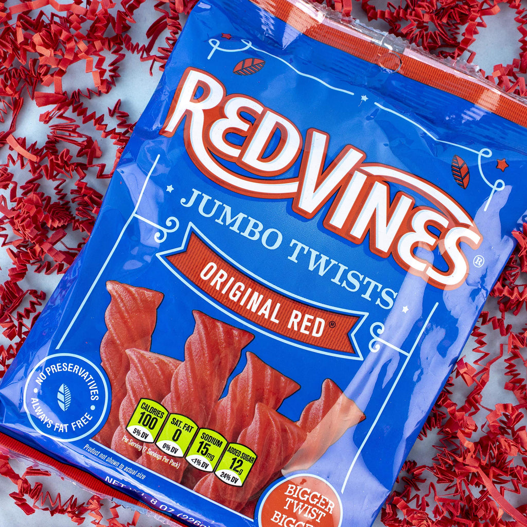 Red Vines Licorice, Grape Flavor Twists, Soft & Chewy Candy, 5oz Trays (12 pack)