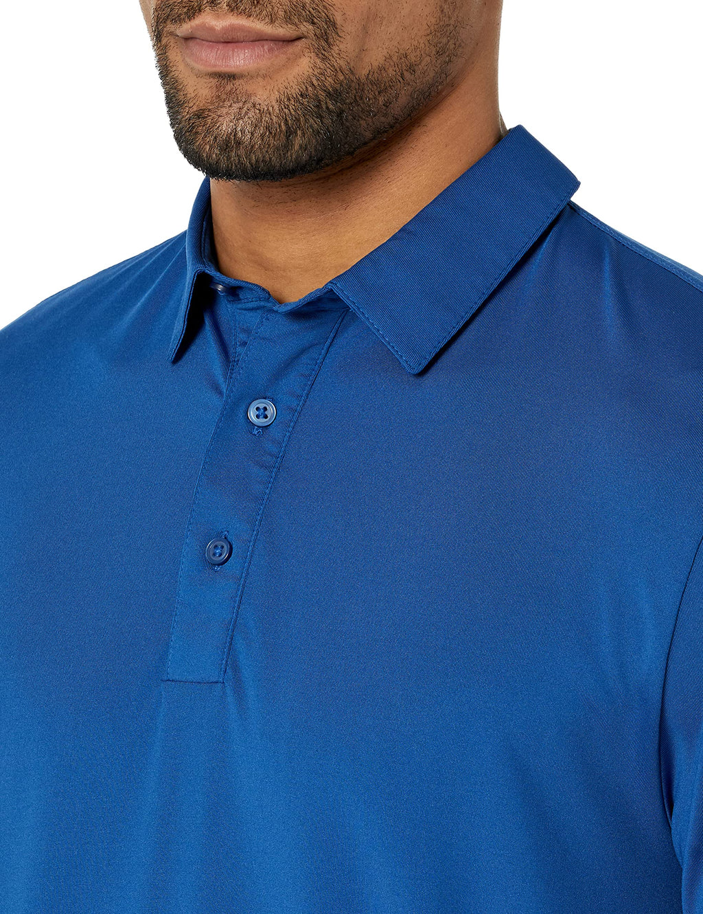 Amazon Essentials Men's Slim-Fit Quick-Dry Moisture Wicking Tech Stretch Short Sleeve Lightweight Golf Polo Shirt