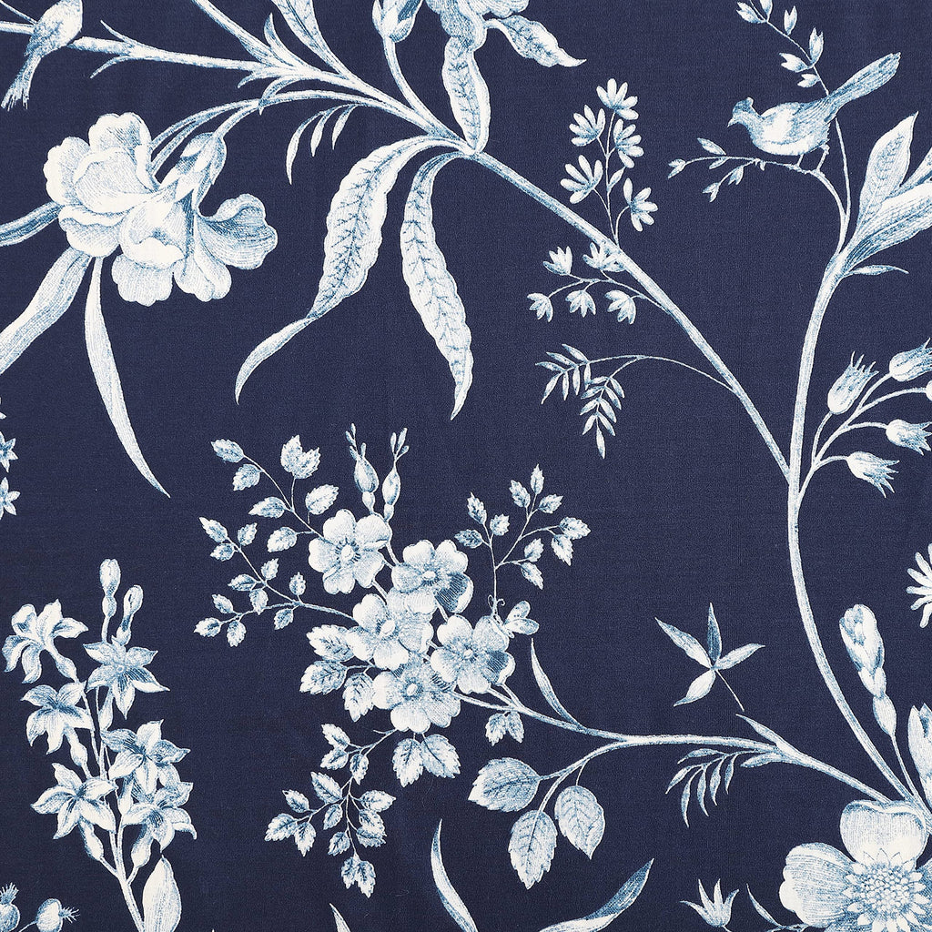 Laura Ashley - Duvet Set, Super Soft & Cozy Bedding, Includes Matching Shams & Bonus Throw Pillow Covers, Coquette Room Decor (Hope Patchwork Blue, Twin)