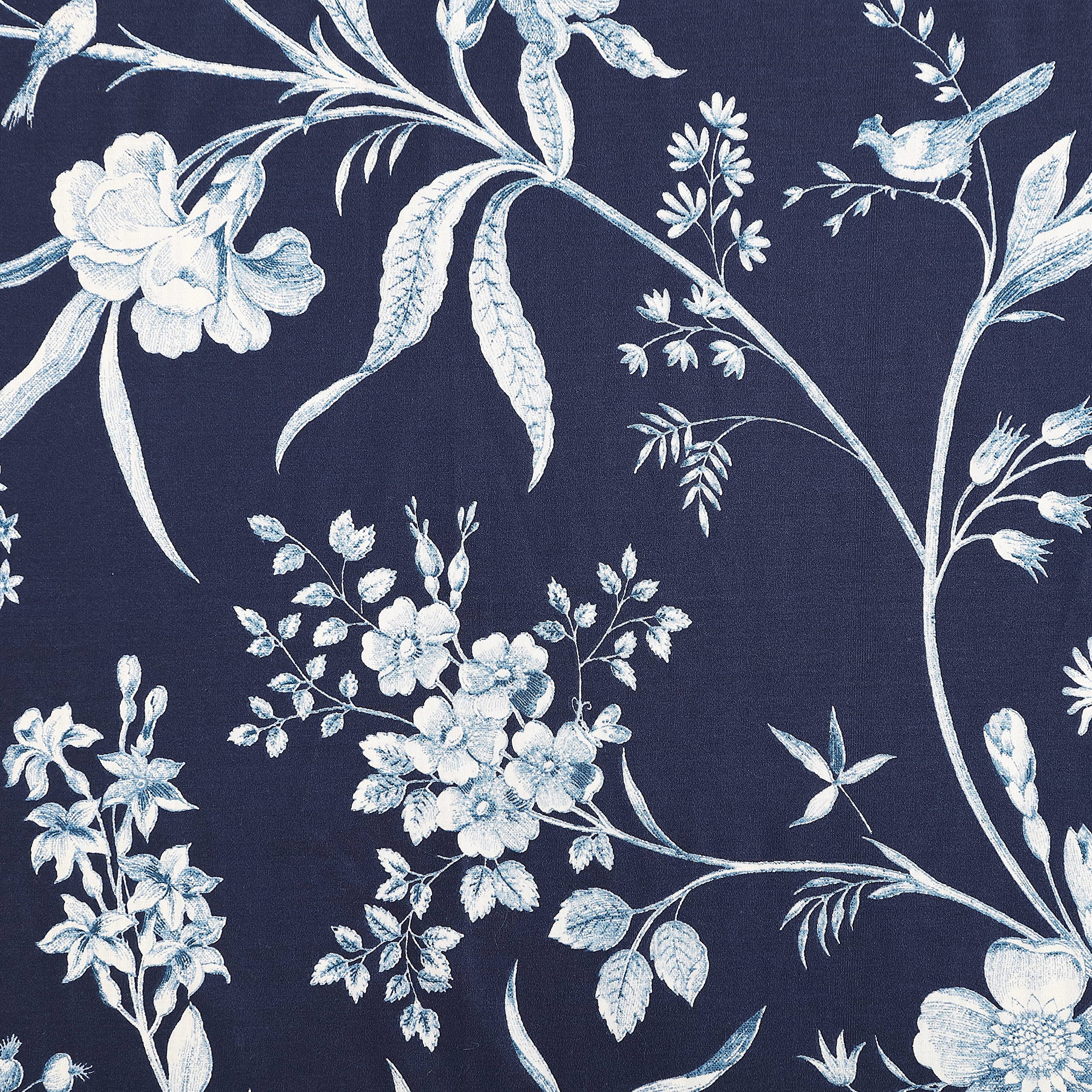 Laura Ashley - Duvet Set, Super Soft & Cozy Bedding, Includes Matching Shams & Bonus Throw Pillow Covers, Coquette Room Decor (Hope Patchwork Blue, Twin)