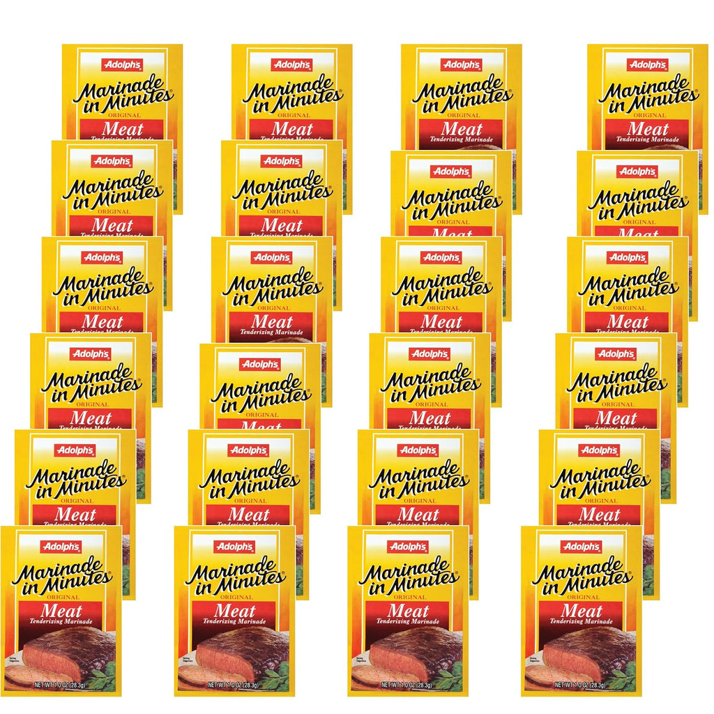 Adolph's Marinade In Minutes Original Meat Tenderizing Marinade, 1 Oz (Pack Of 24)