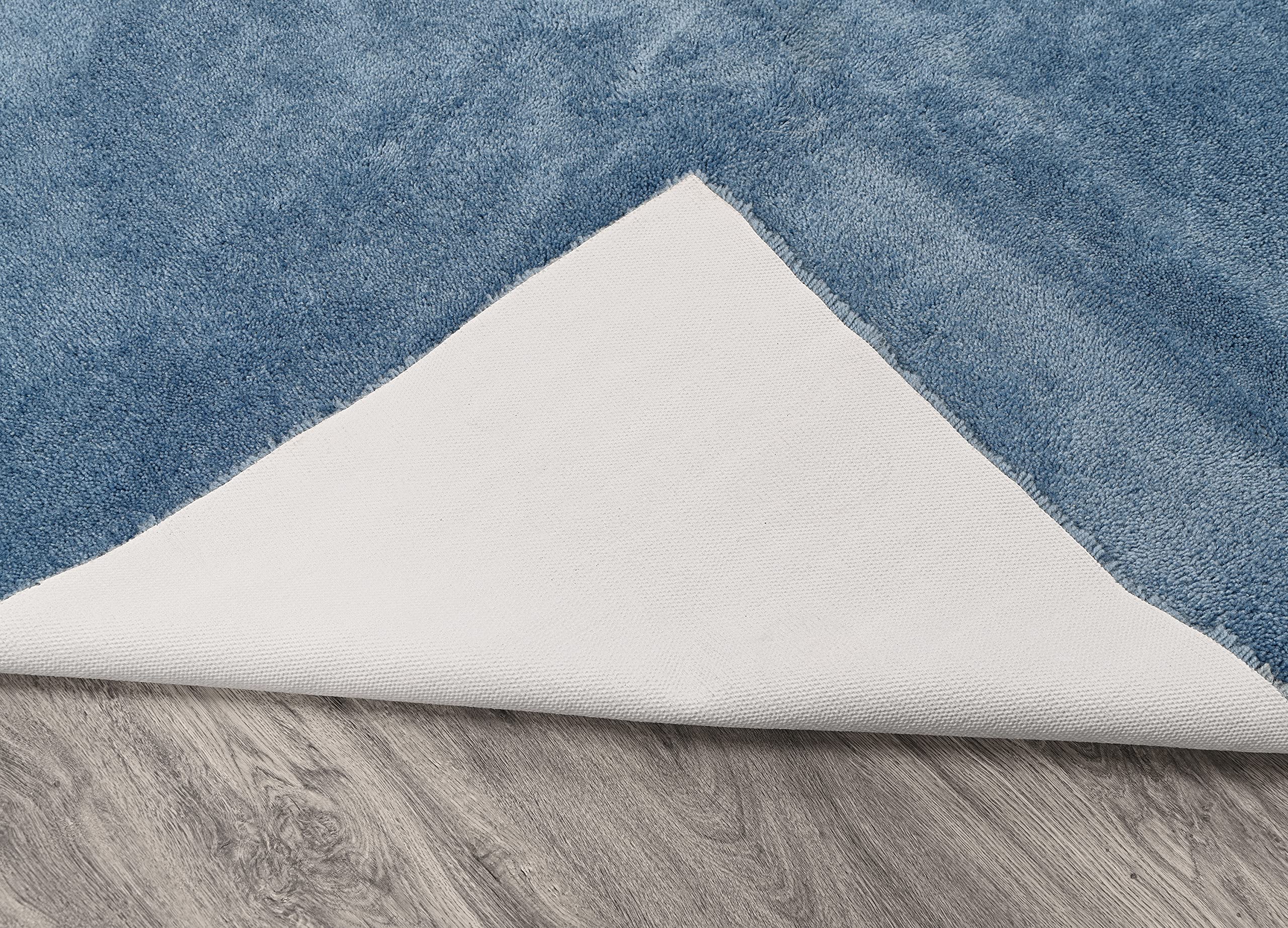 Garland Rug Room Size Bathroom Carpet, 5-Feet by 6-Feet, Basin Blue
