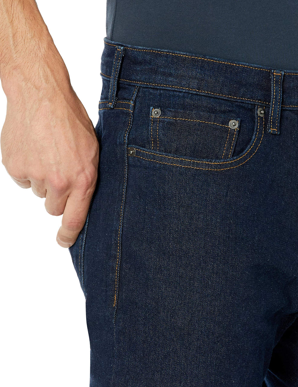 Amazon Essentials Men's Relaxed-Fit Stretch Jean (Available in Big & Tall) - Discontinued Colors