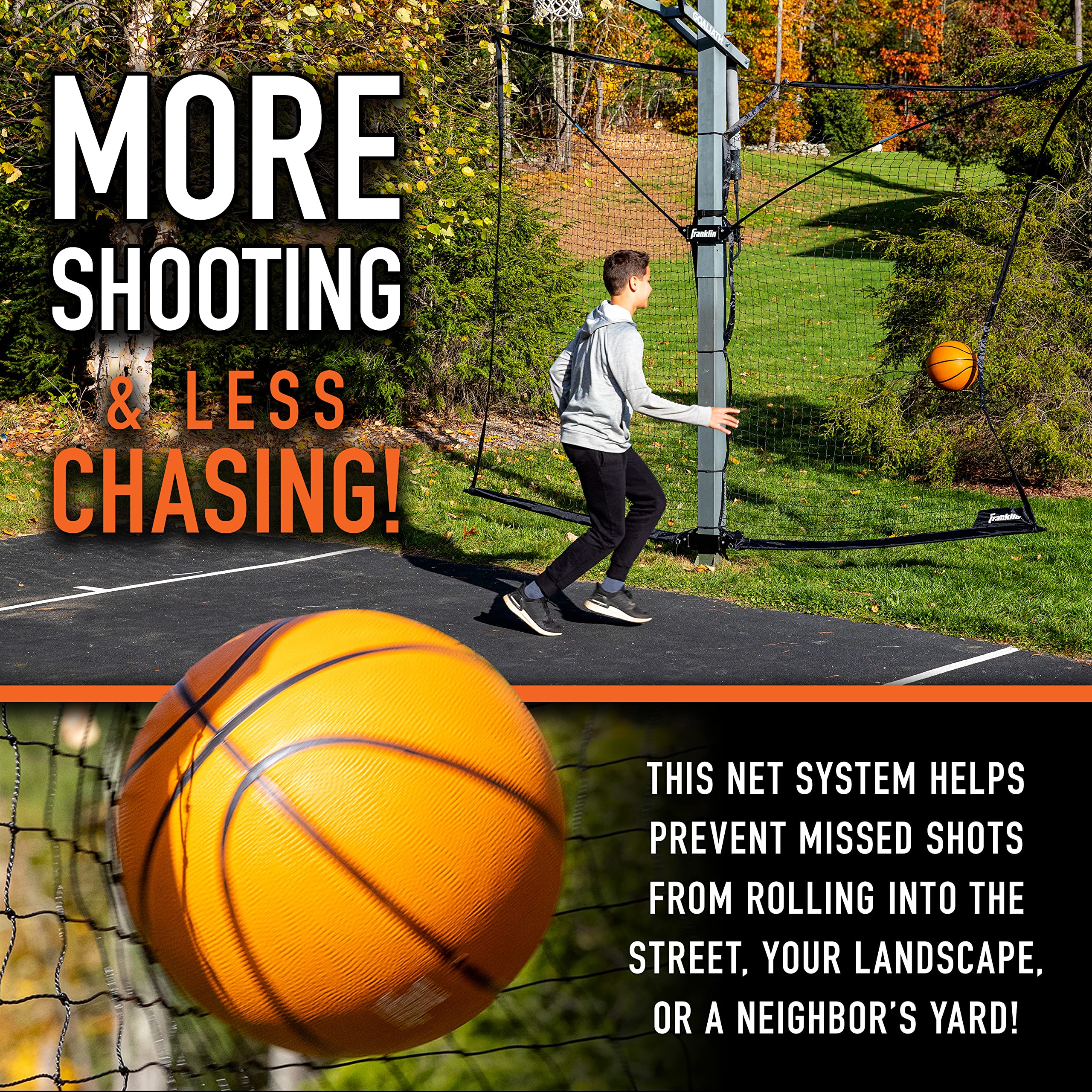 Franklin SportsBasketball Pass Back Rebounder
