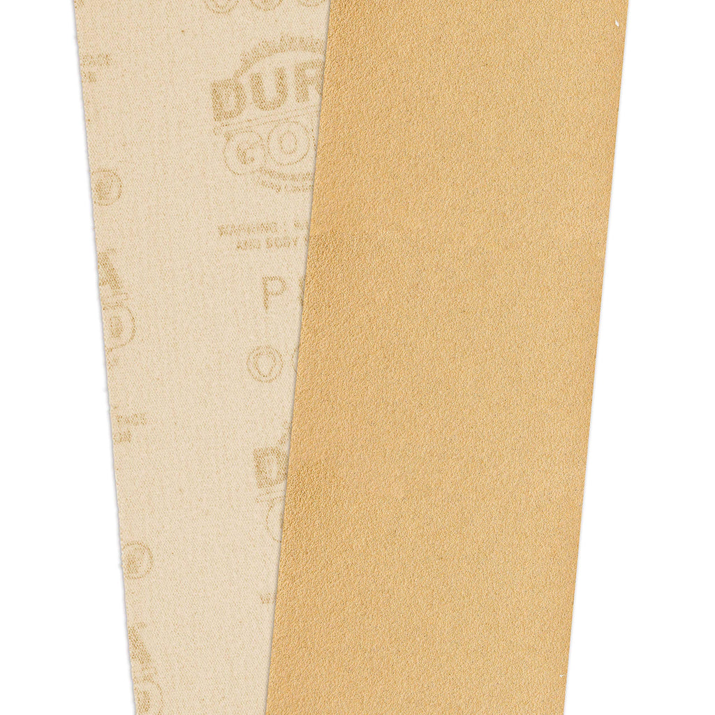 Dura-Gold Premium - 40 Grit Gold - Hook & Loop Backing Longboard Continuous Sandpaper Roll, 2-3/4" Wide, 12 Yards Long - For Automotive & Woodworking Air File Long Board Sanders, Hand Sanding Blocks