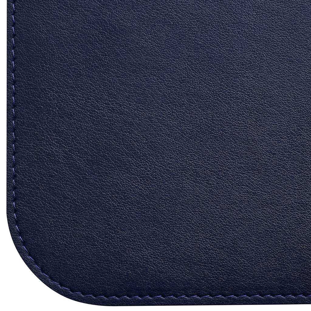 Gallaway Leather Desk Mat,Desk Writing Pad - Office Desk Pad, Medium 24" x 14" Black, Desk Mats on Top of Desks, Gift Ready Elegant Computer Desk Mat Desk Cover Desk Pad Protector PU Leather