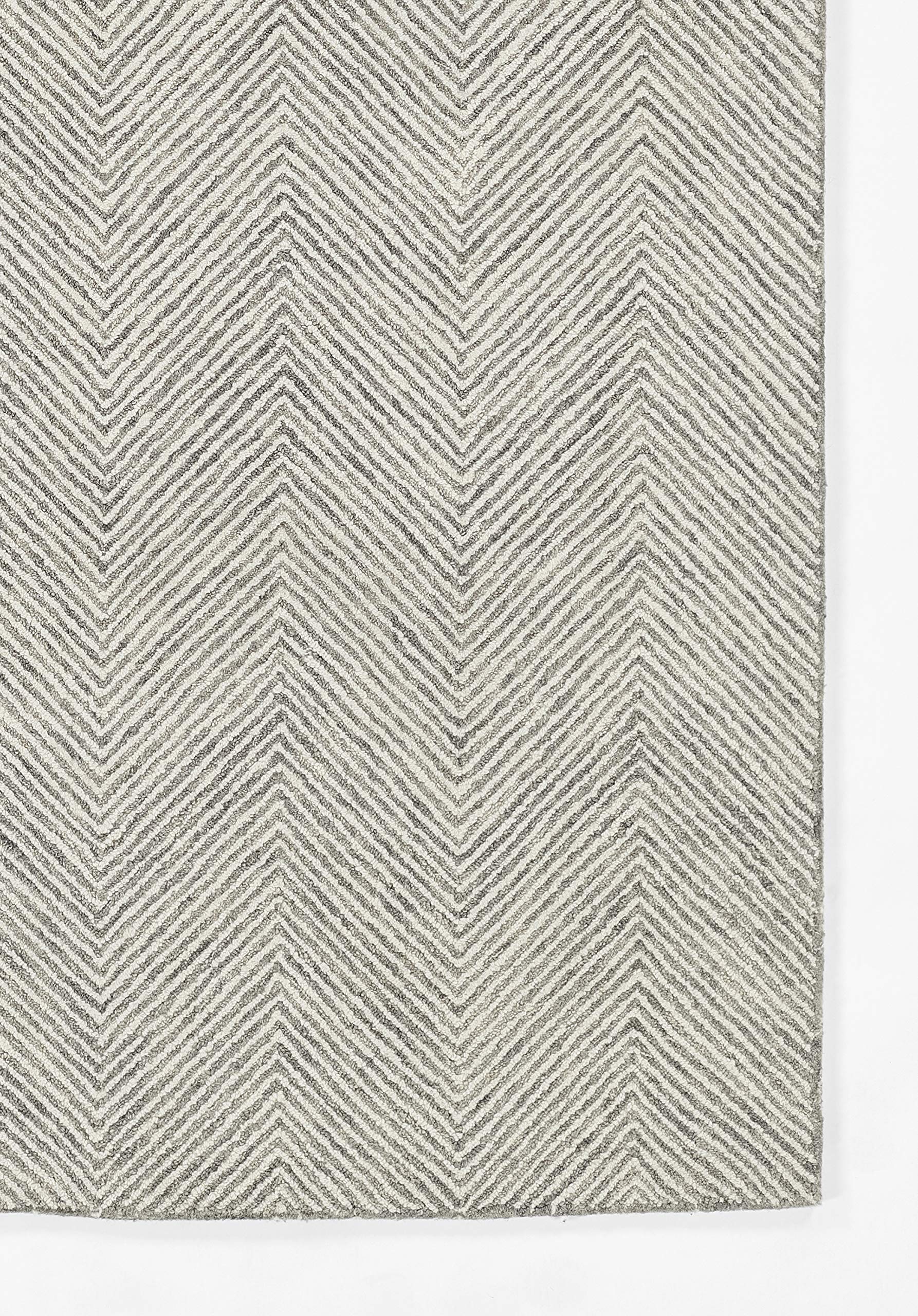 Momeni Charles Wool Hand Tufted Contemporary Indoor Area Rug, Blue, 2' X 3'