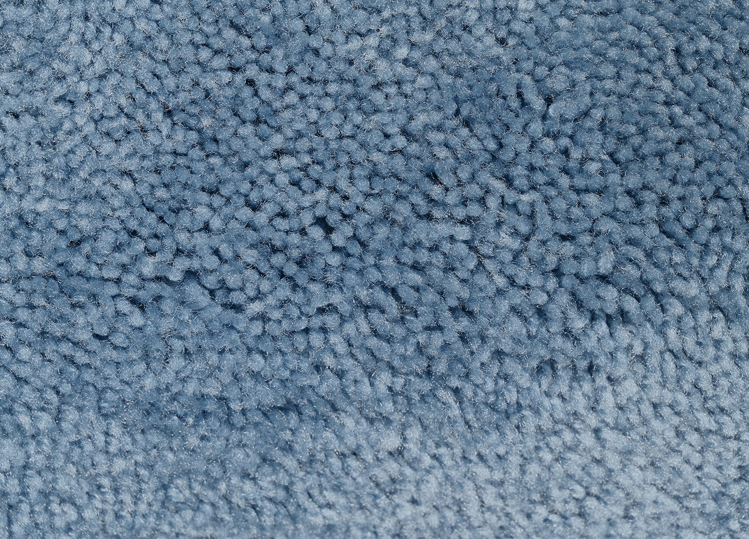 Garland Rug Room Size Bathroom Carpet, 5-Feet by 6-Feet, Basin Blue