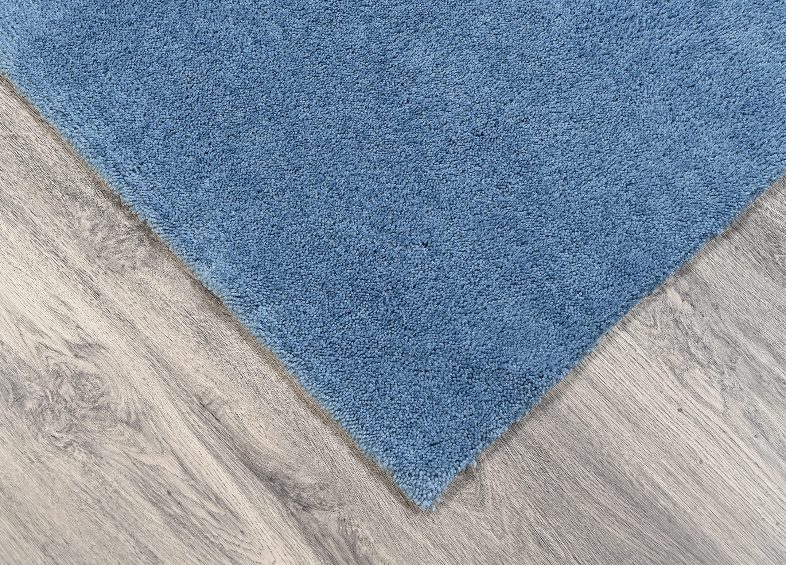 Garland Rug Room Size Bathroom Carpet, 5-Feet by 6-Feet, Basin Blue