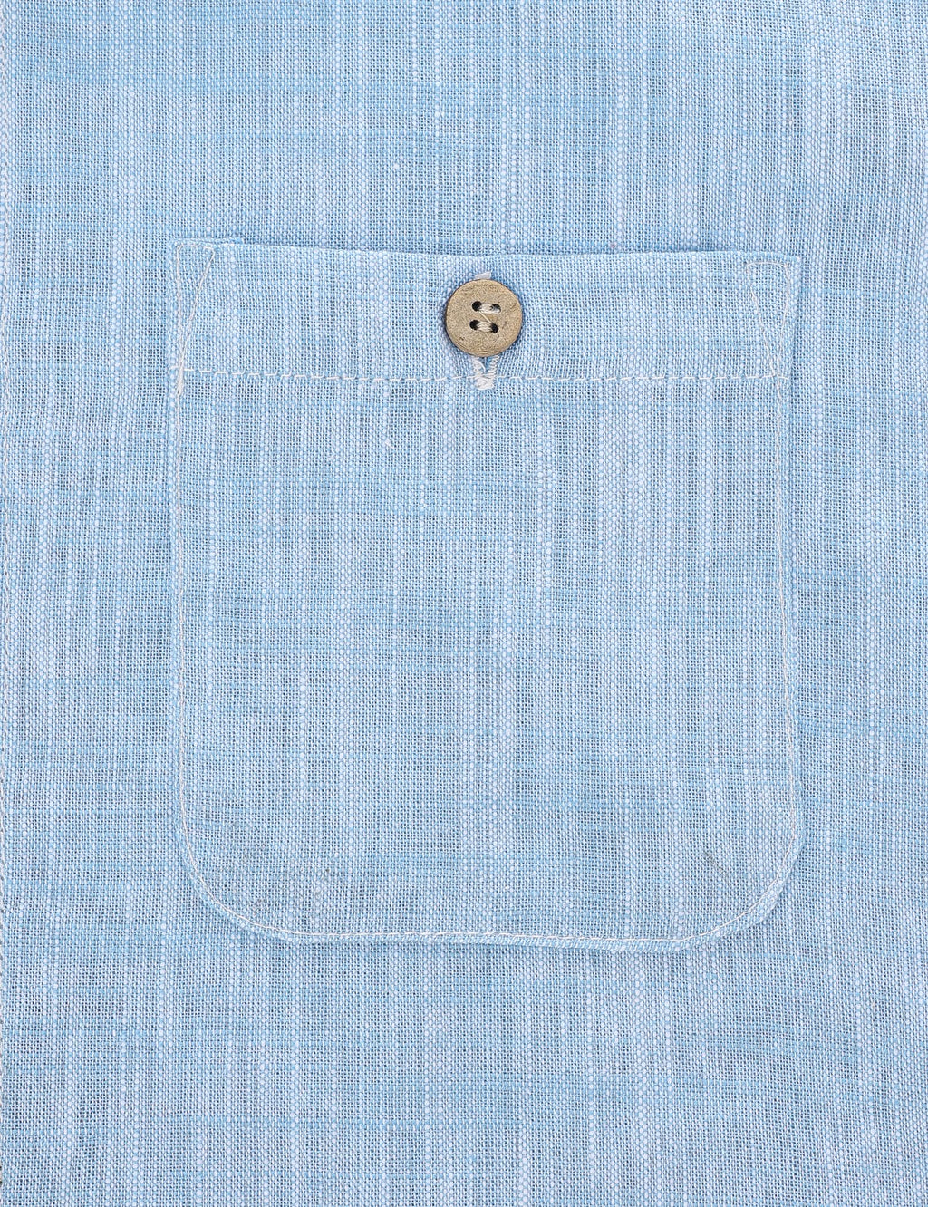 JOGAL Boys Chambray Shirts Short Sleeve Button Down Casual Cotton Woven Shirt with Two Pockets for Kids 6-14 Years