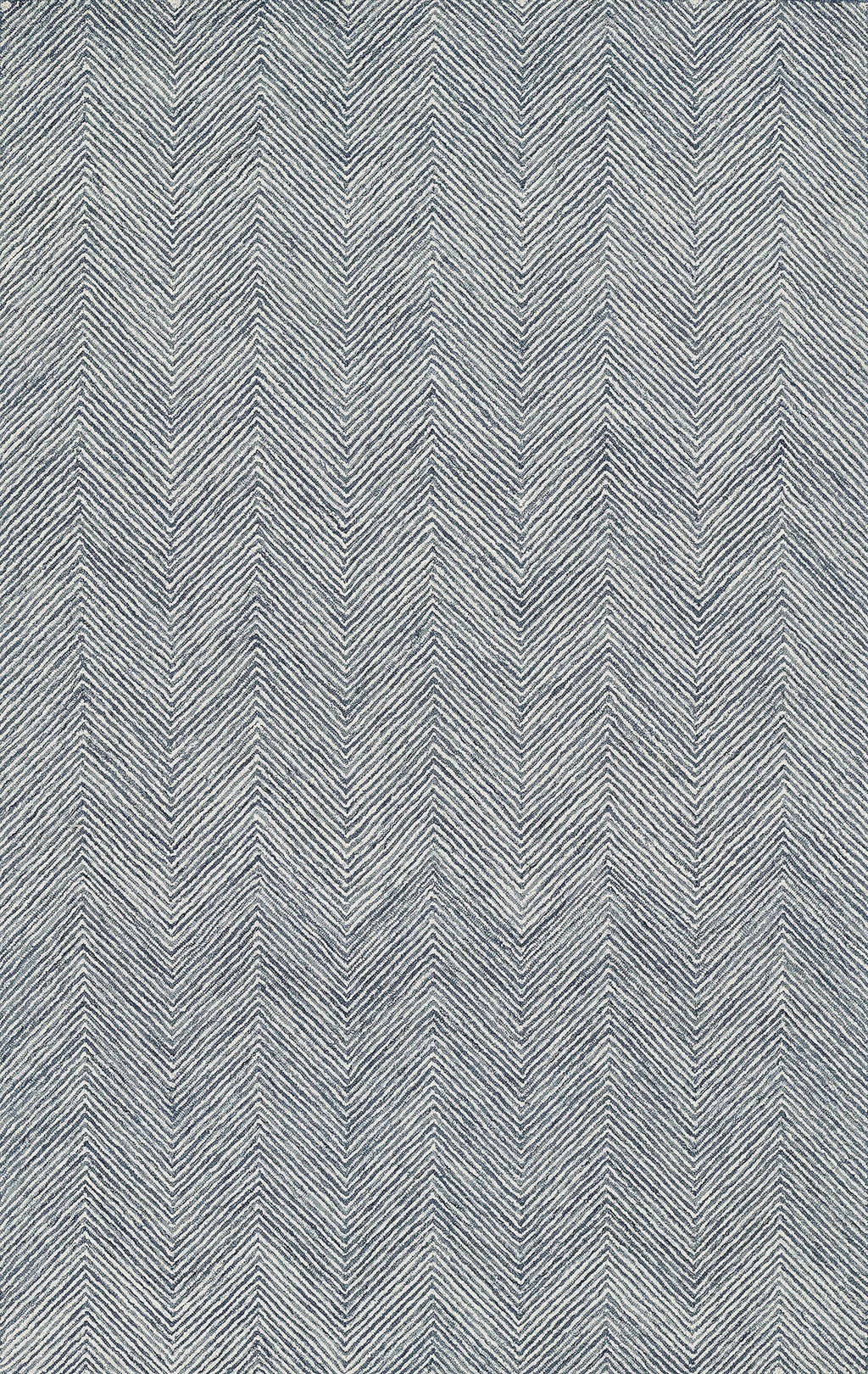 Momeni Charles Wool Hand Tufted Contemporary Indoor Area Rug, Blue, 2' X 3'